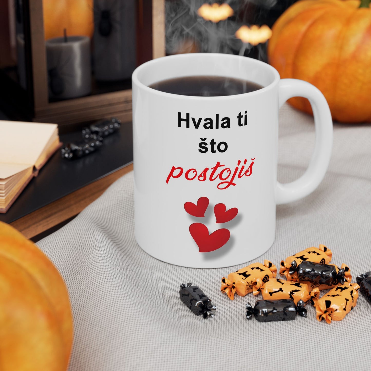 Šolja HVALA TI ŠTO POSTOJIŠ