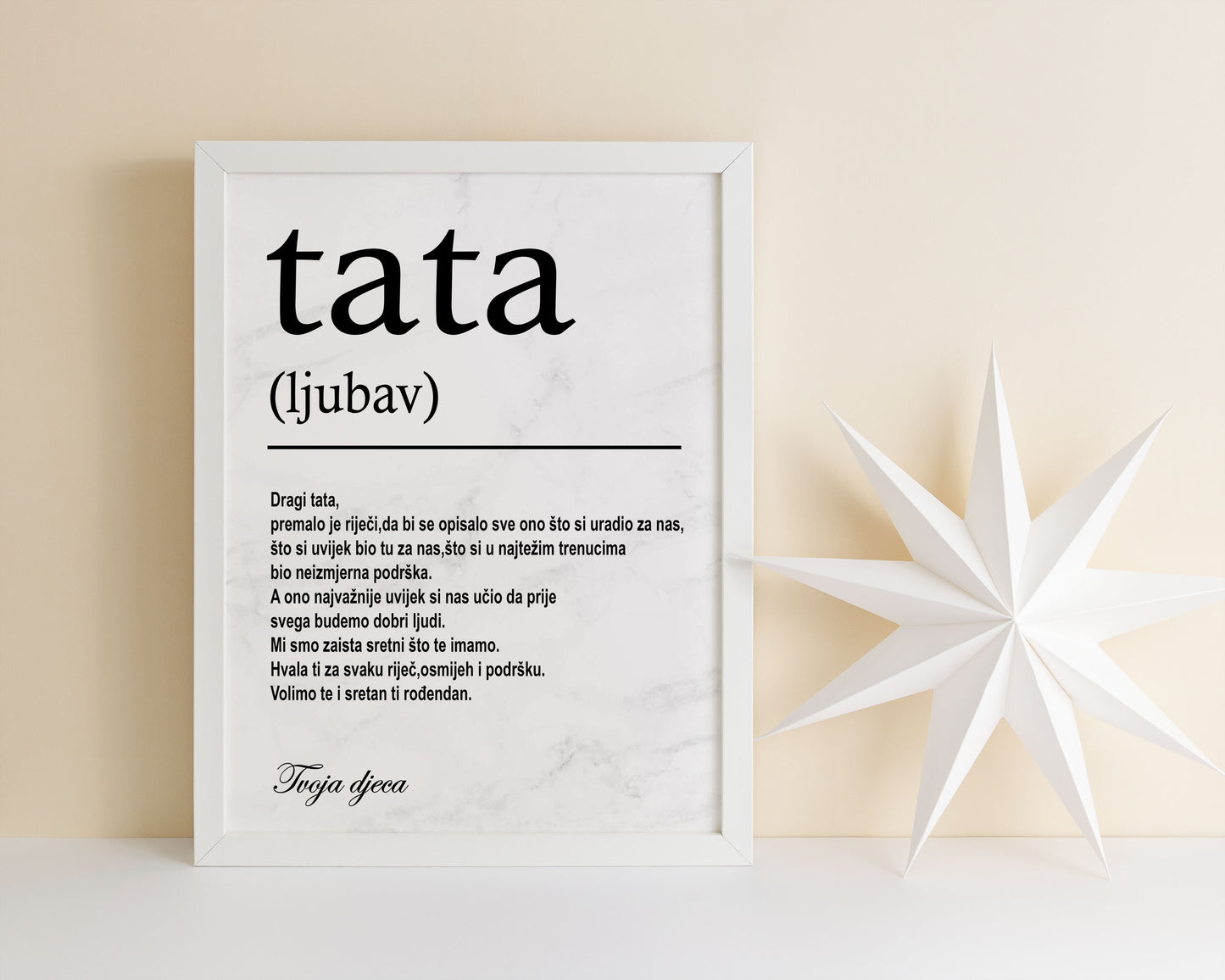 RAM A4 “TATA-LJUBAV”
