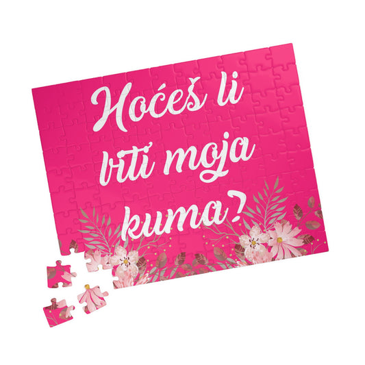 Puzzle HOĆEŠ LI BITI MOJA KUMA