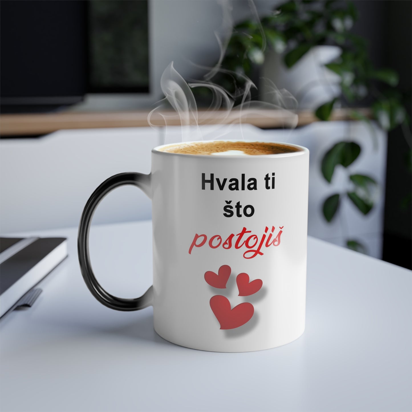 Šolja magična HVALA TI ŠTO POSTOJIŠ
