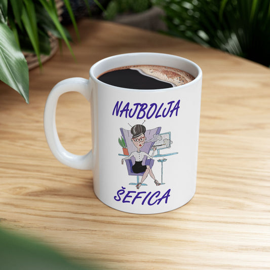 Šolja NAJBOLJA ŠEFICA