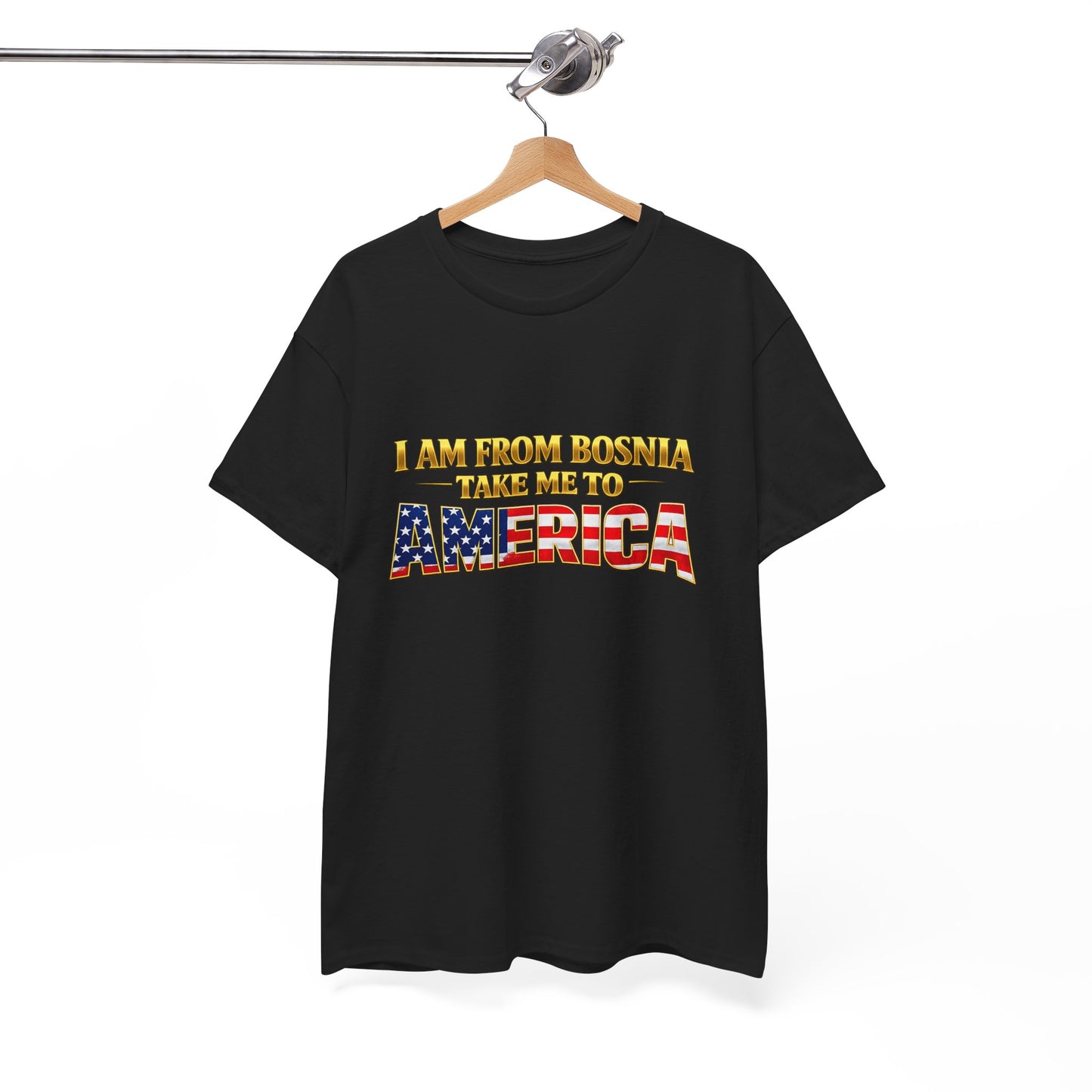 Majica I AM FROM BOSNIA/GOLD