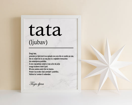 RAM A4 “TATA-LJUBAV”