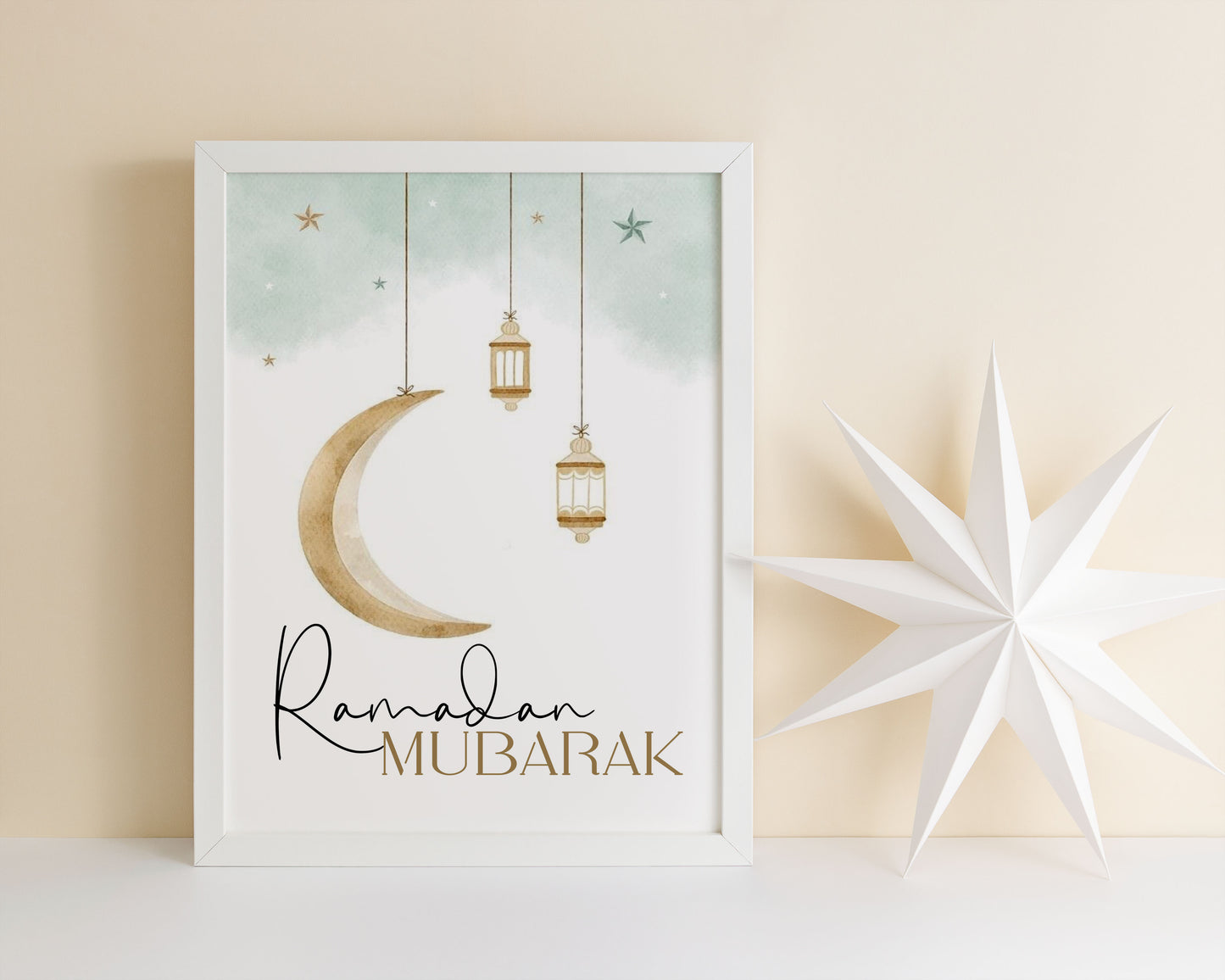RAM A4 “RAMADAN MUBARAK”