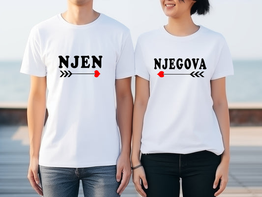 Set majica NJEN/NJEGOVA